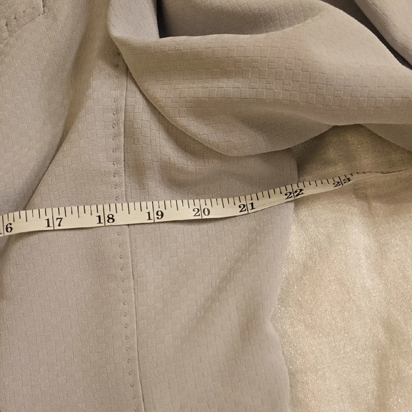 Allen by Abs Light Gray Classic Suit Jacket Blazer - Picture 9 of 13